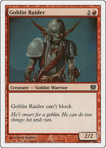 Image for Goblin Raider (S8) (9ED)
