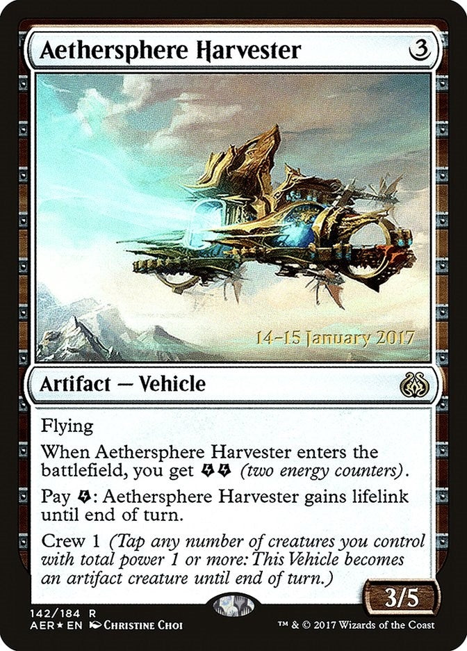 Image for Aethersphere Harvester (142) [Prerelease Cards]