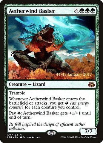 Image for Aetherwind Basker (104) [Prerelease Cards]
