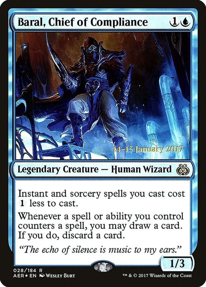Image for Baral, Chief of Compliance (28) [Prerelease Cards]