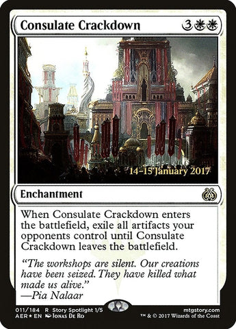 Image for Consulate Crackdown (11) [Prerelease Cards]