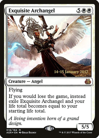 Image for Exquisite Archangel (18) [Prerelease Cards]