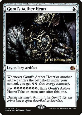 Image for Gonti's Aether Heart (152) [Prerelease Cards]