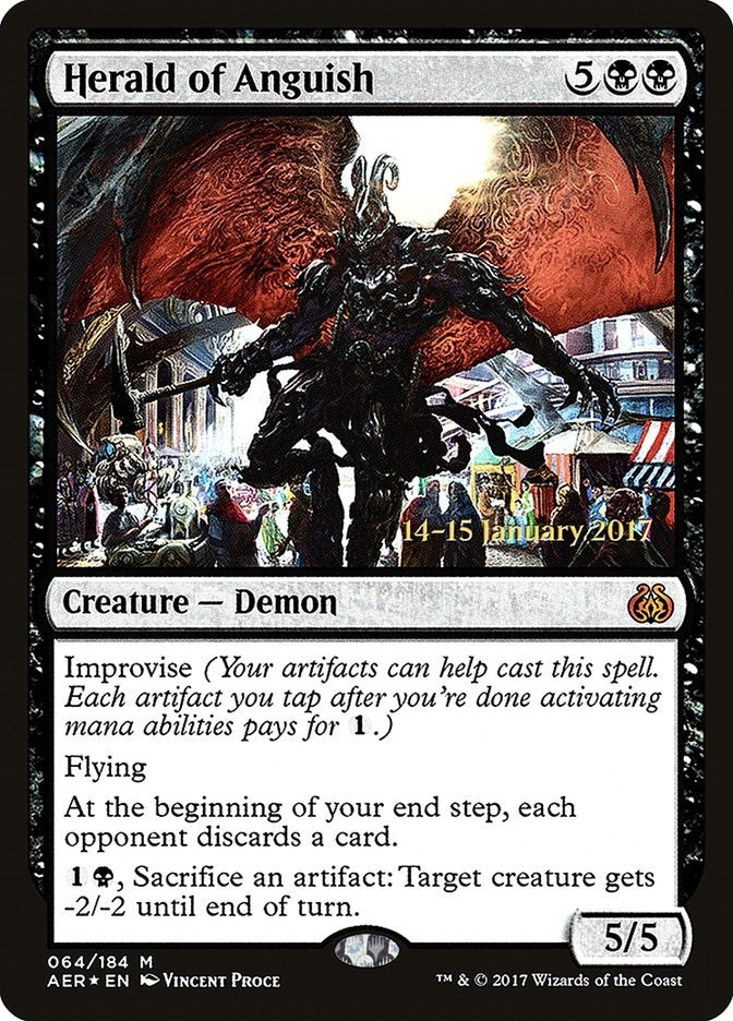 Image for Herald of Anguish (64) [Prerelease Cards]