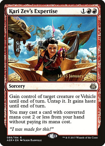 Image for Kari Zev's Expertise (88) [Prerelease Cards]