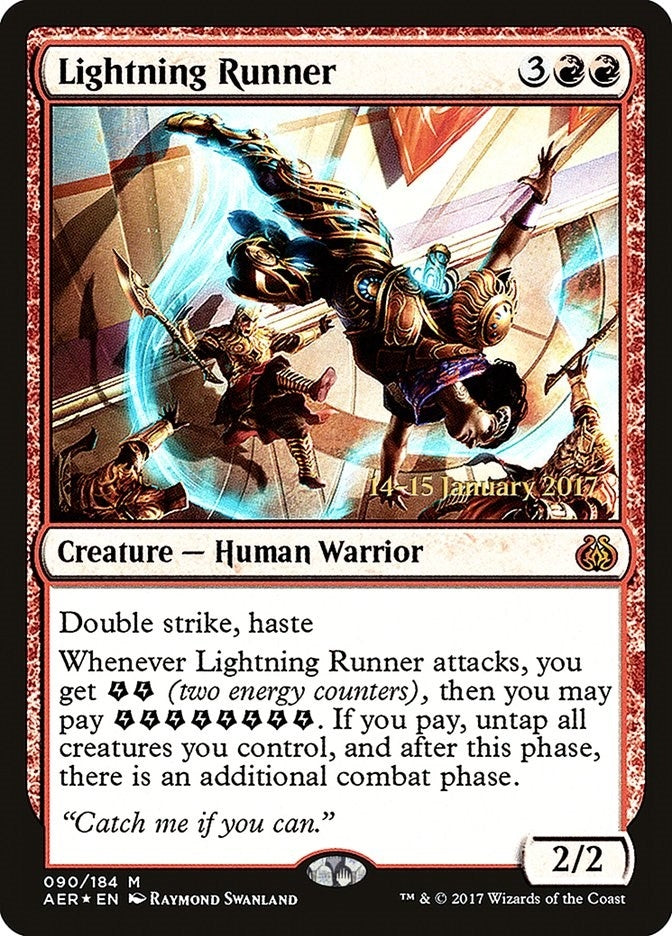 Image for Lightning Runner (90) [Prerelease Cards]