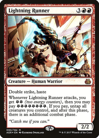 Image for Lightning Runner (90) [Prerelease Cards]
