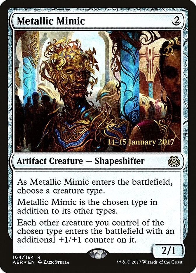 Image for Metallic Mimic (164) [Prerelease Cards]