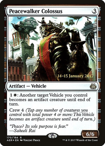 Image for Peacewalker Colossus (170) [Prerelease Cards]