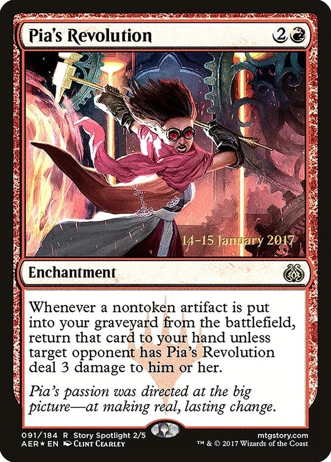 Image for Pia's Revolution (91) [Prerelease Cards]