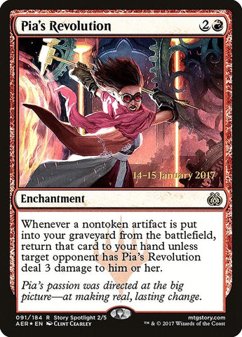 Image for Pia's Revolution (91) [Prerelease Cards]