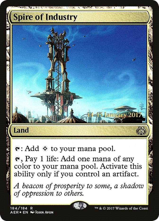 Image for Spire of Industry (184) - Magic: The Gathering