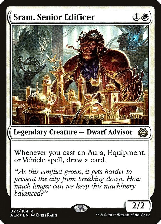 Image for Sram, Senior Edificer (23) - Magic: The Gathering