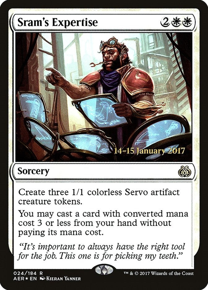 Image for Sram's Expertise (24) - Magic: The Gathering