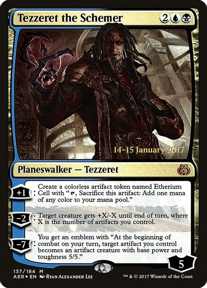 Image for Tezzeret the Schemer (137) - Magic: The Gathering
