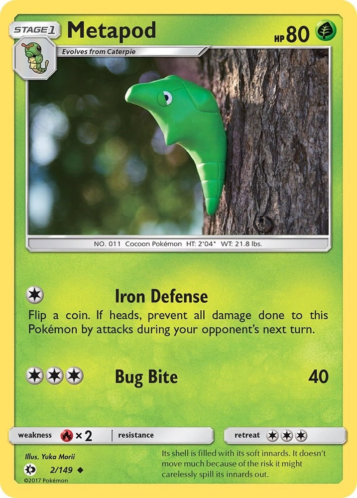 Image for Metapod (2/149) [SM Base Set]
