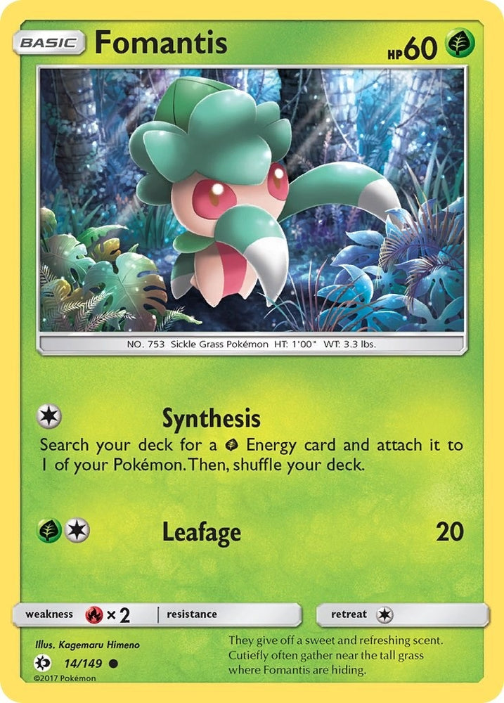 Image for Fomantis (14/149) [SM Base Set]