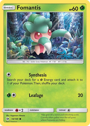 Image for Fomantis (14/149) [SM Base Set]