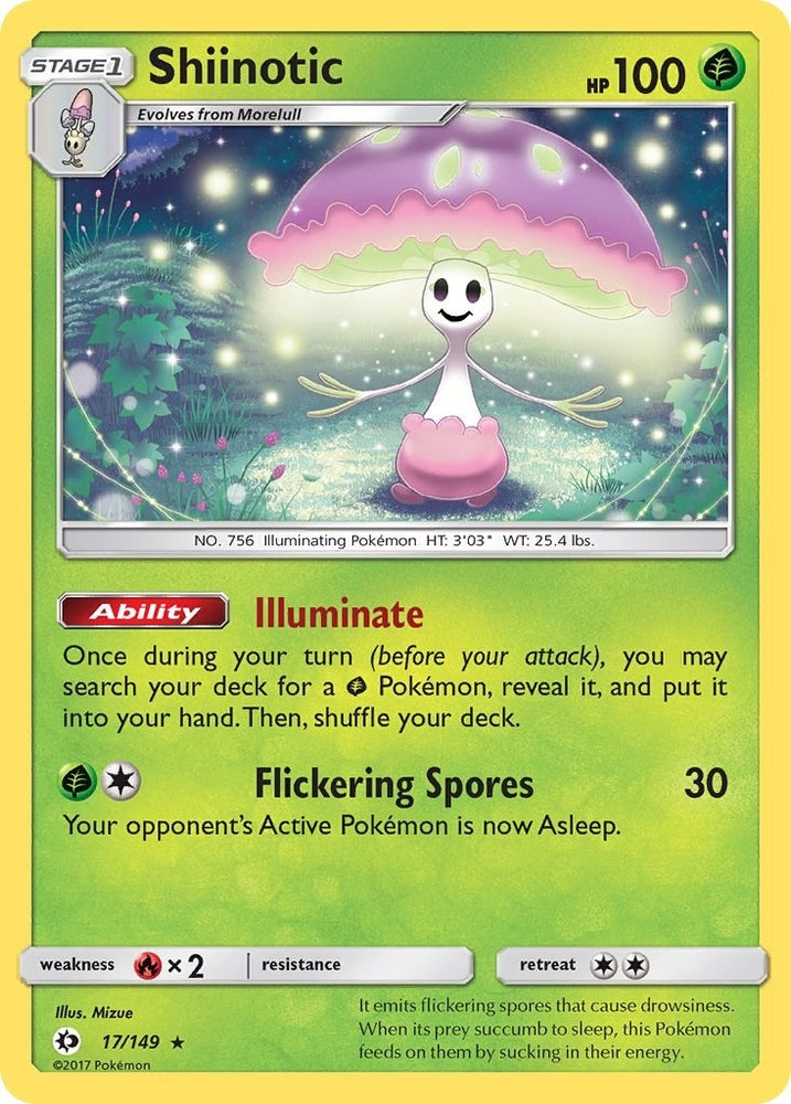 Image for Shiinotic (17/149) [SM Base Set]
