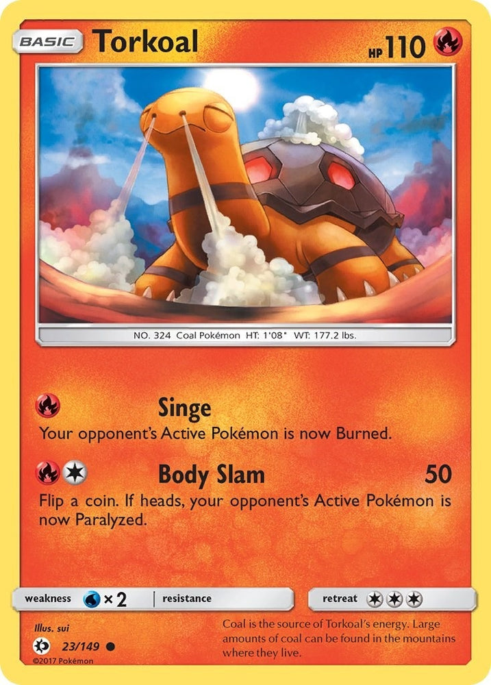 Image for Torkoal (23/149) [SM Base Set]