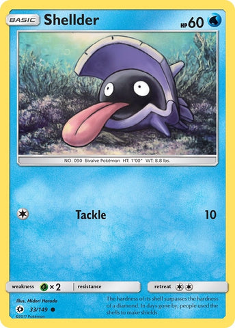 Image for Shellder (33/149) [SM Base Set]