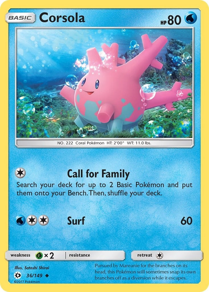 Image for Corsola (36/149) [SM Base Set]