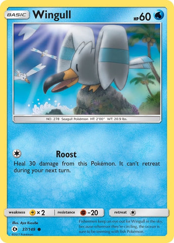 Image for Wingull (37/149) [SM Base Set]