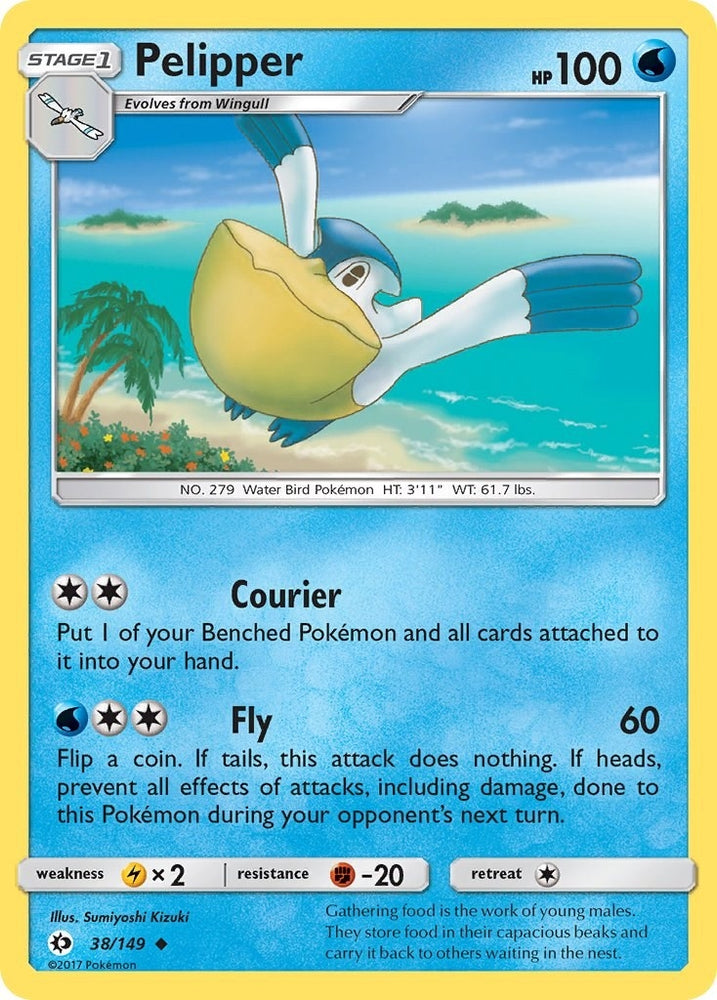 Image for Pelipper (38/149) [SM Base Set]