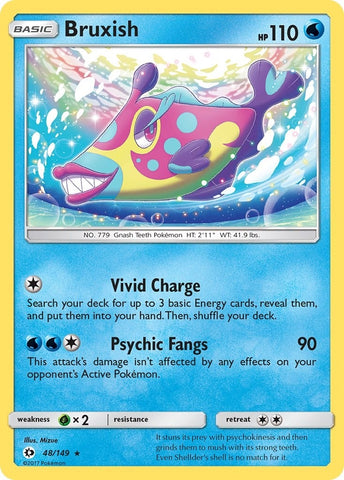 Image for Bruxish (48/149) [SM Base Set]