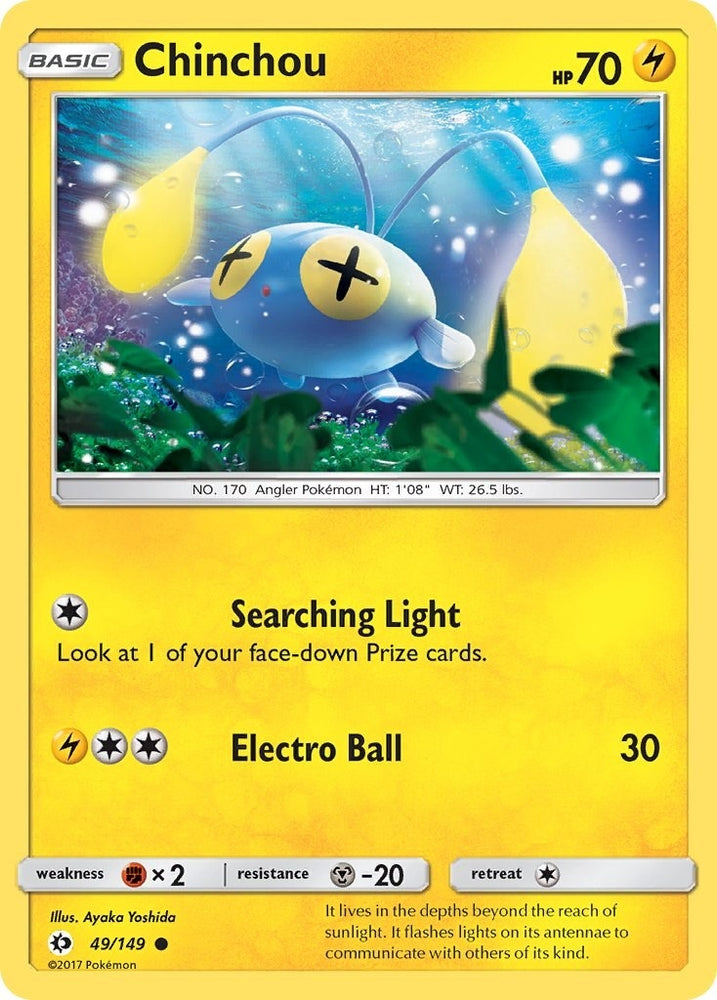 Image for Chinchou (49/149) [SM Base Set]