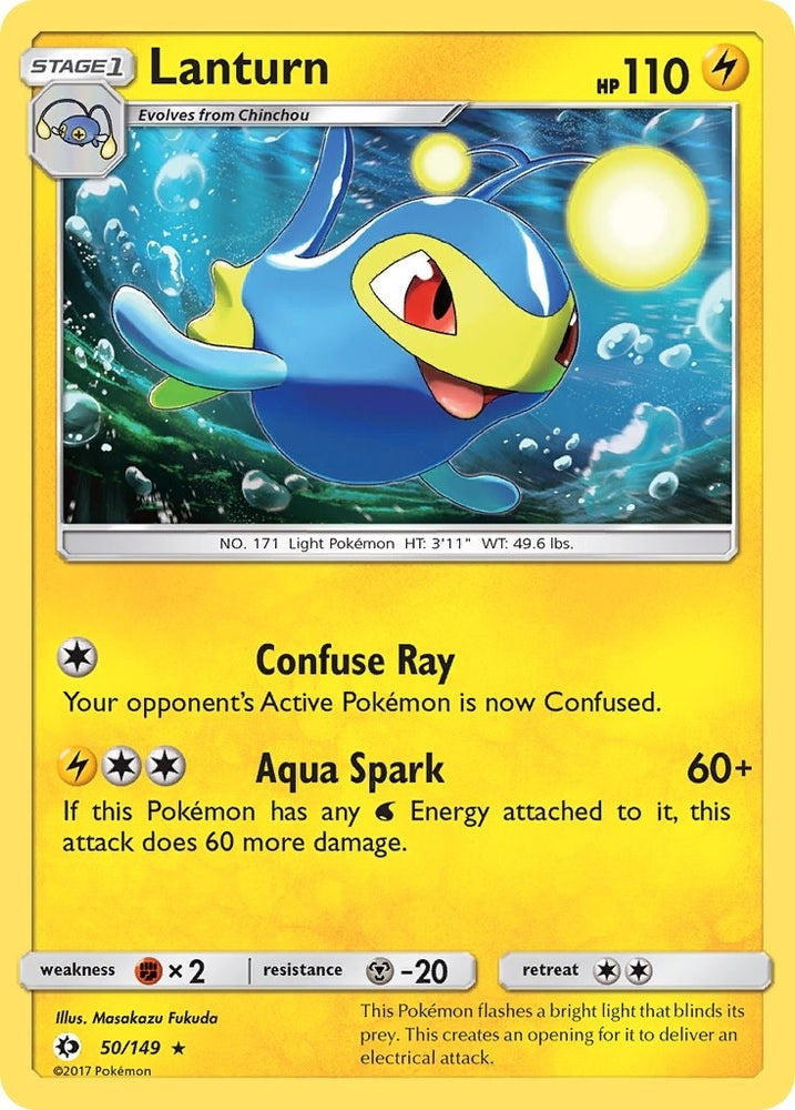 Image for Lanturn (50/149) [SM Base Set]