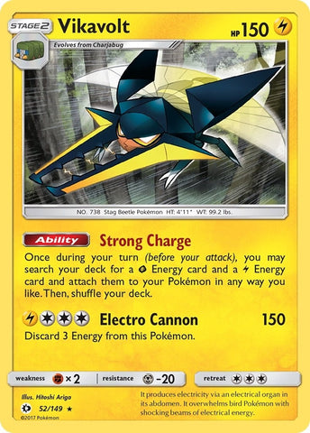 Image for Vikavolt (52/149) - Pokemon