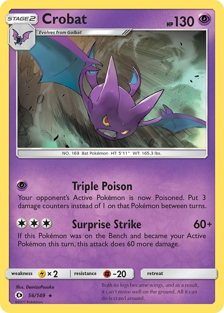 Image for Crobat (56/149) [SM Base Set]