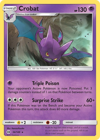 Image for Crobat (56/149) [SM Base Set]