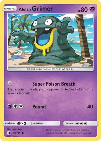 Image for Alolan Grimer (57/149) [SM Base Set]