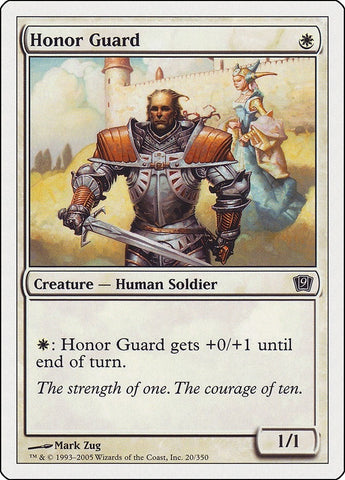 Image for Honor Guard (20) (9ED)