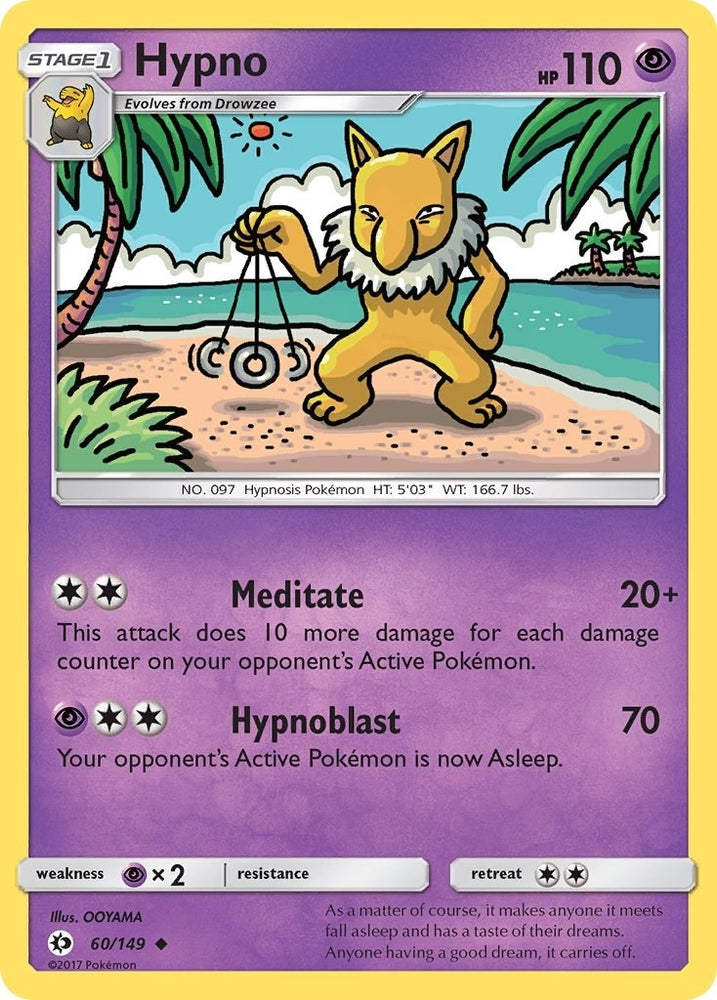 Image for Hypno (60/149) [SM Base Set]