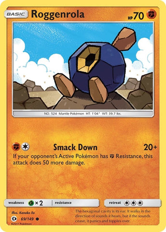 Image for Roggenrola (69/149) - Pokemon