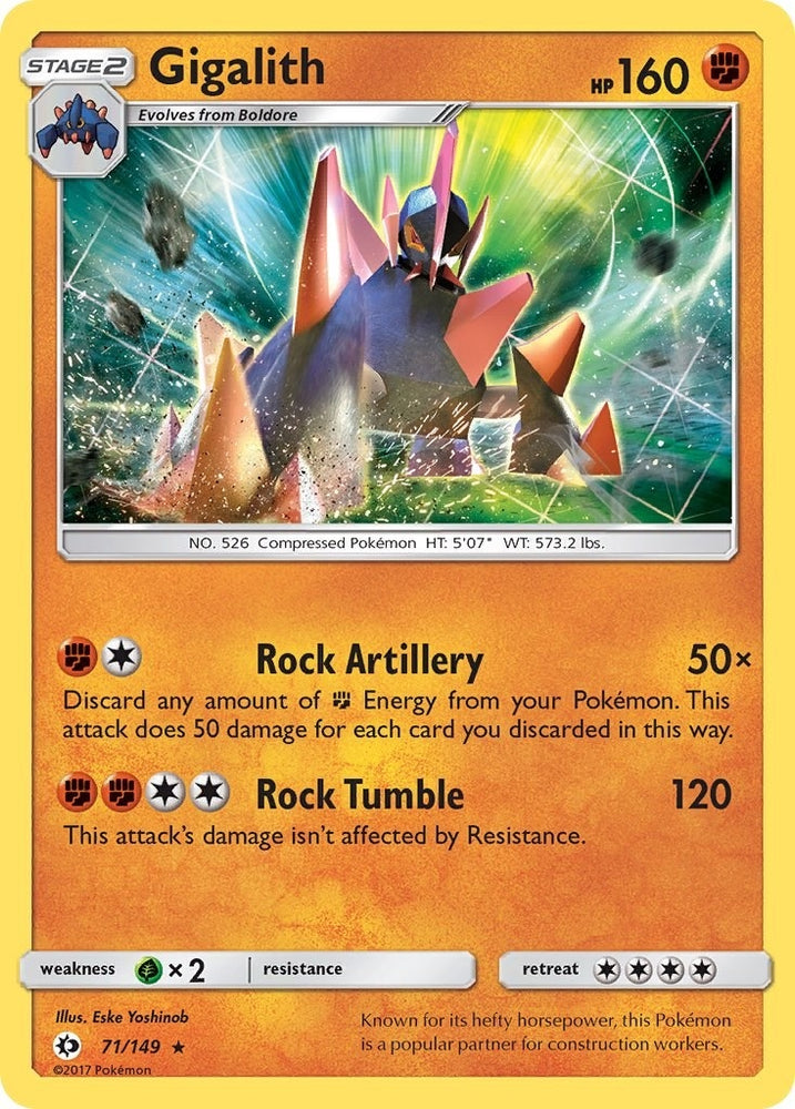 Image for Gigalith (71/149) [SM Base Set]