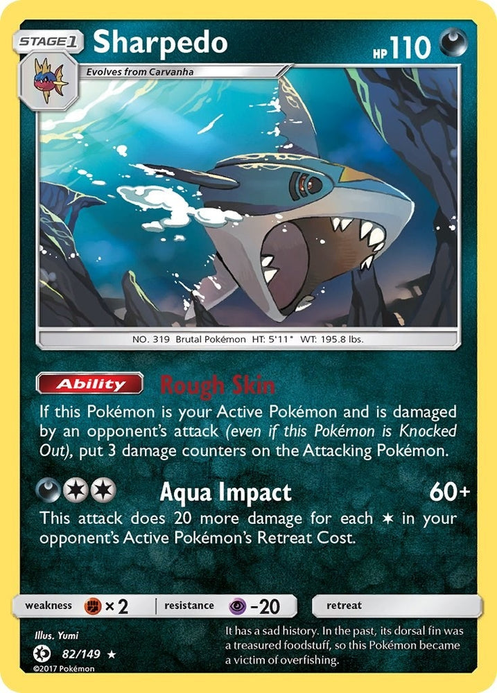 Image for Sharpedo (82/149) [SM Base Set]