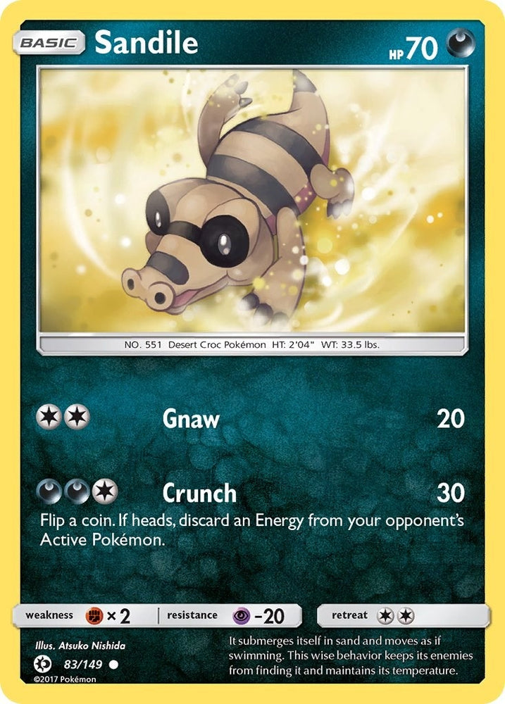Image for Sandile (83/149) [SM Base Set]