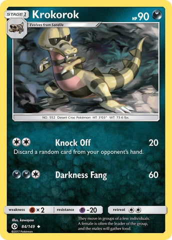 Image for Krokorok (84/149) [SM Base Set]