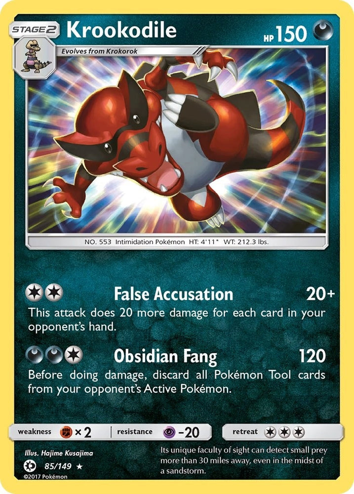 Image for Krookodile (85/149) [SM Base Set]