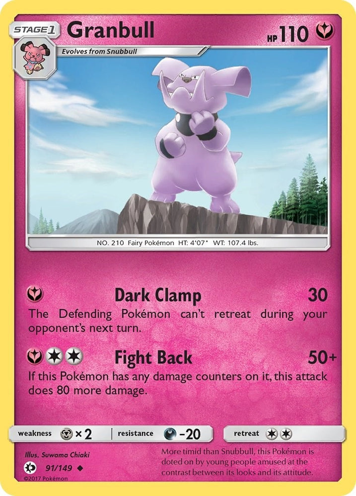 Image for Granbull (91/149) [SM Base Set]