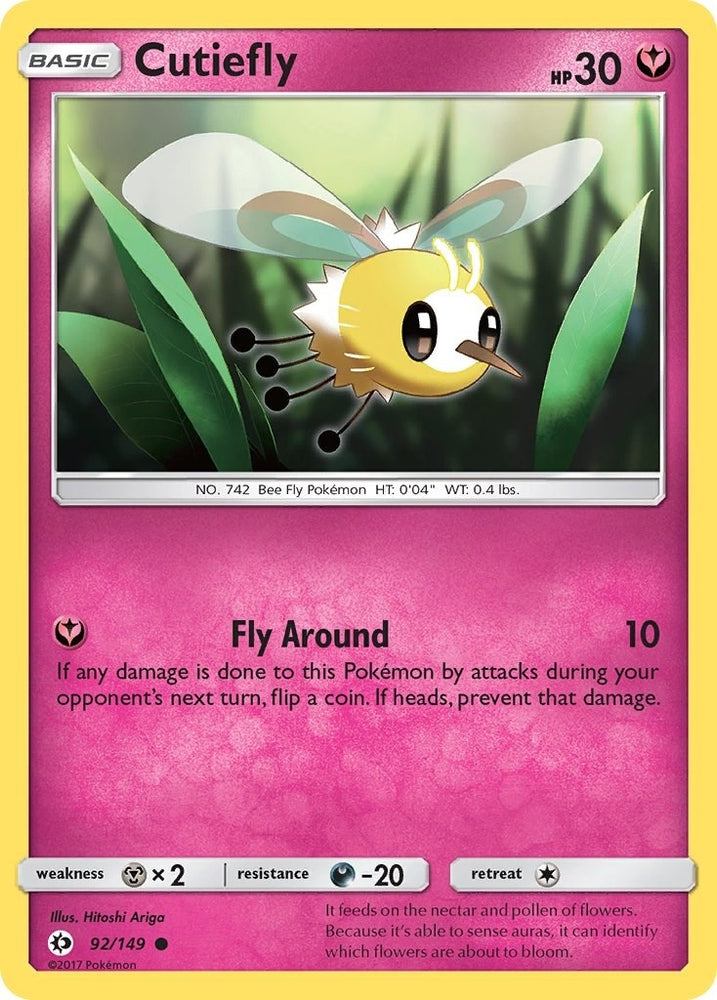 Image for Cutiefly (92/149) [SM Base Set]