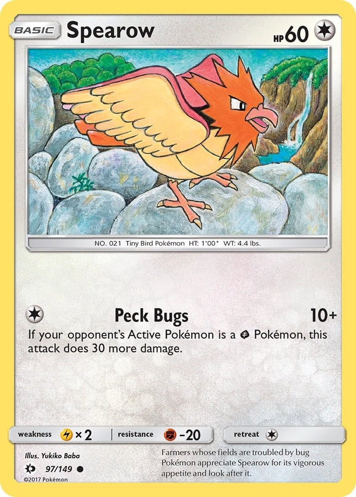 Image for Spearow (97/149) [SM Base Set]