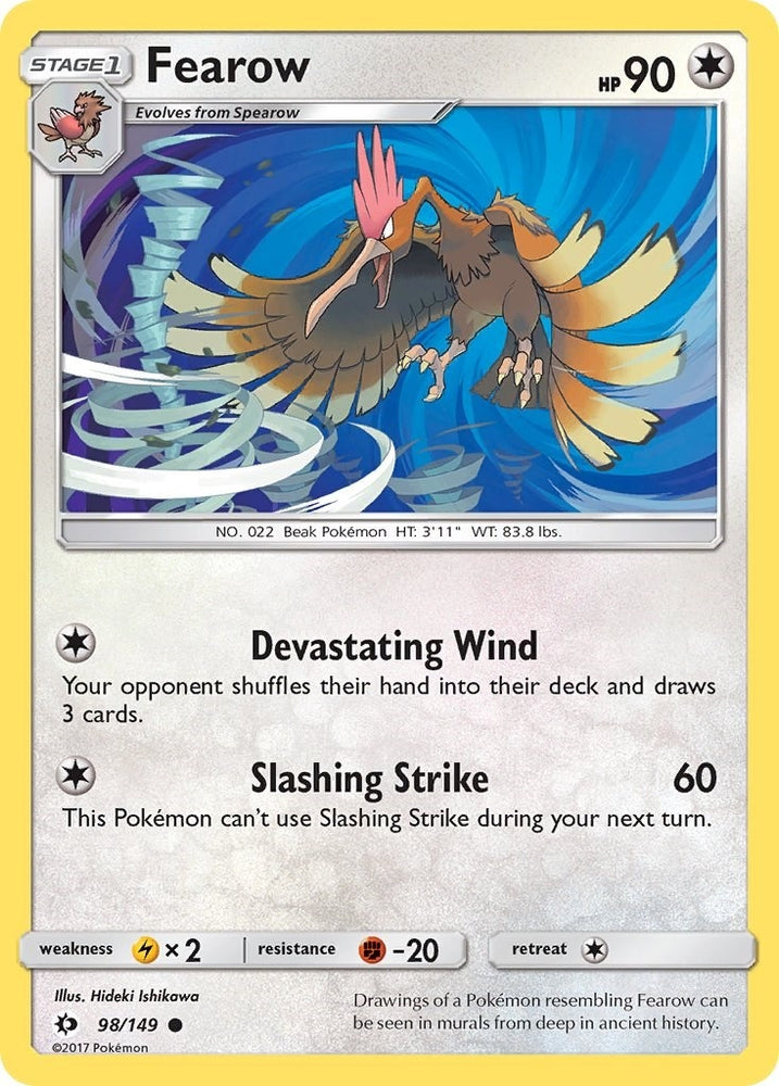 Image for Fearow (98/149) [SM Base Set]
