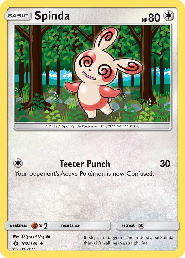 Image for Spinda (102/149) [SM Base Set]