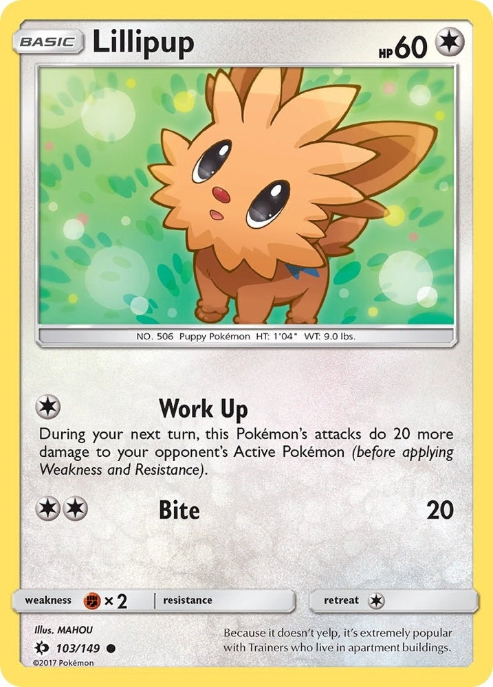 Image for Lillipup (103/149) [SM Base Set]