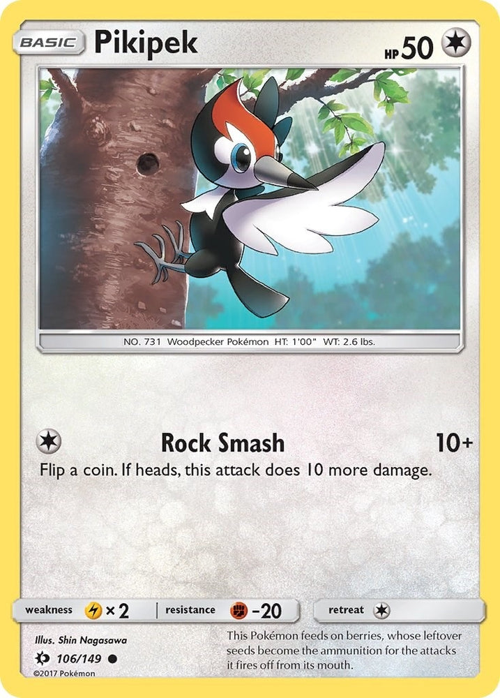 Image for Pikipek (106/149) [SM Base Set]
